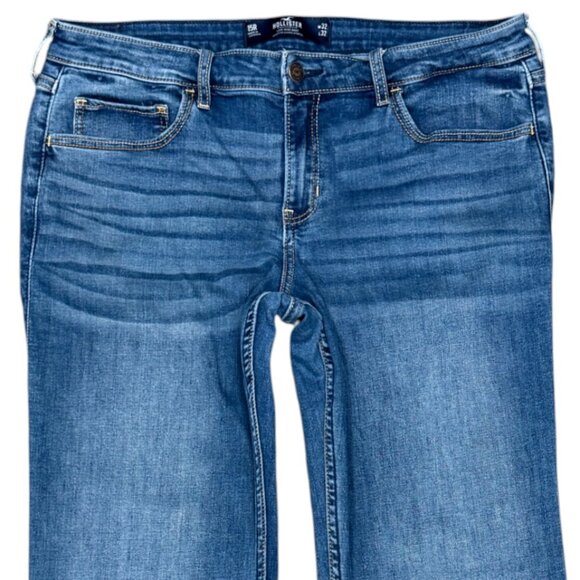HOLLISTER Women's Low-Rise Boot Classic Stretch Jeans | Size 15 Reg. - Picture 4 of 10